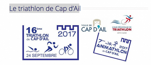 Le 16 ème Triathlon de Cap d'Ail