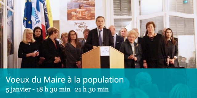 Voeux du Maire à la population