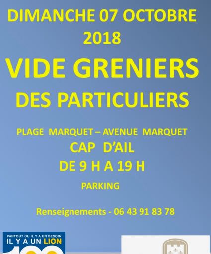 Vide Grenier des Particuliers