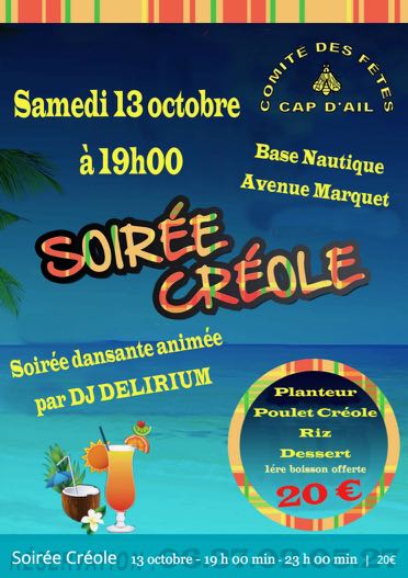 Soirée Créole