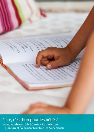 Lire c'est bon pour les bébés!