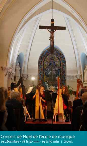Concert de Noël école de Musique