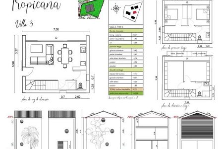 Villa - 5 pièces - 92 m² - CAP D'AIL