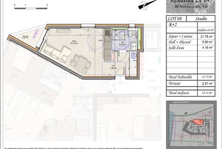 Studio - 32 m² - EZE