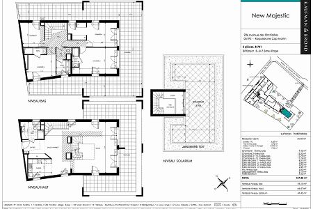 Appartement moderne - 5 pièces - 157 m² - Roquebrune cap Martin
