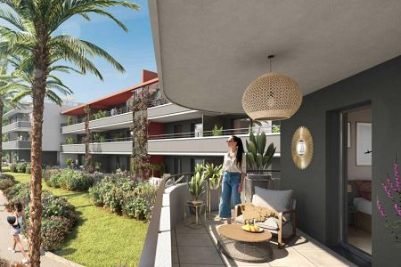 Flat - 2 rooms - 41 m² - VILLENEUVE LOUBET