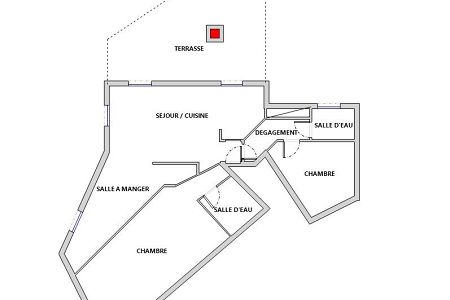 Flat - 3 rooms - 70 m² - EZE