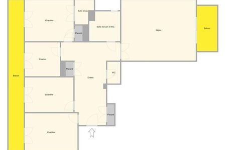 Appartement - 4 pièces - 83 m² - Beaulieu-Sur-Mer