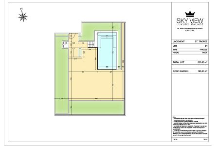 Appartement - 4 pièces - 147 m² - CAP D'AIL