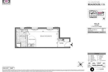 Studio - 30 m² - BEAUSOLEIL