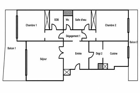 Flat - 3 rooms - 91 m² - CAP D'AIL